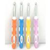 4Pcs Ergonomic Handle Crochet Hook for Knitting Weaving Craft 7.0mm-10mm Ergonomic Crochet Hook for Beginner Hobbyist