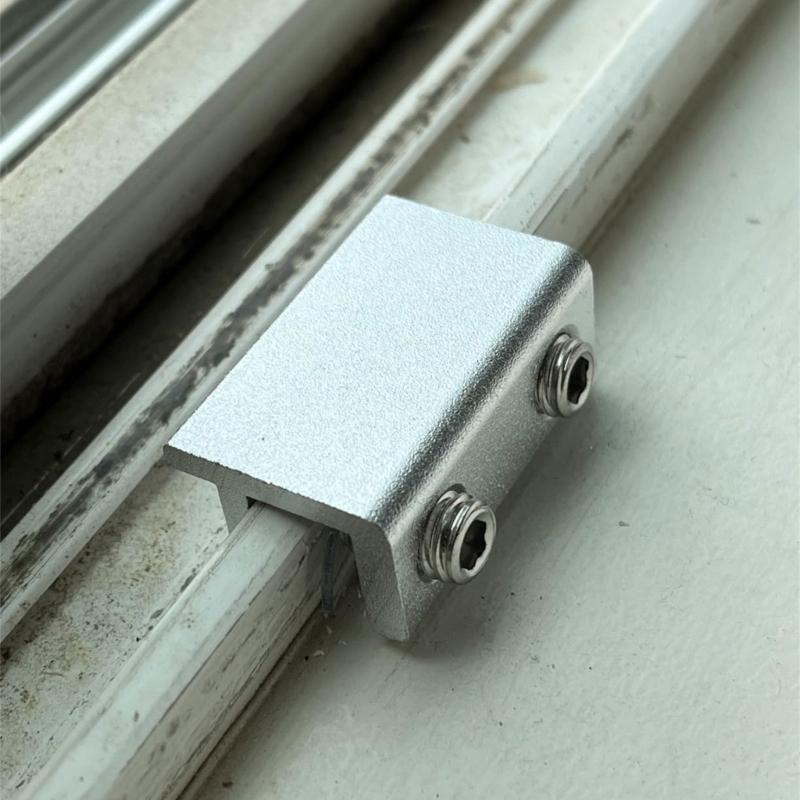 Sliding Security Window Lock with Key Adjustable Window Lock Security Window Stoppers for Patio Bedroom Home and Office
