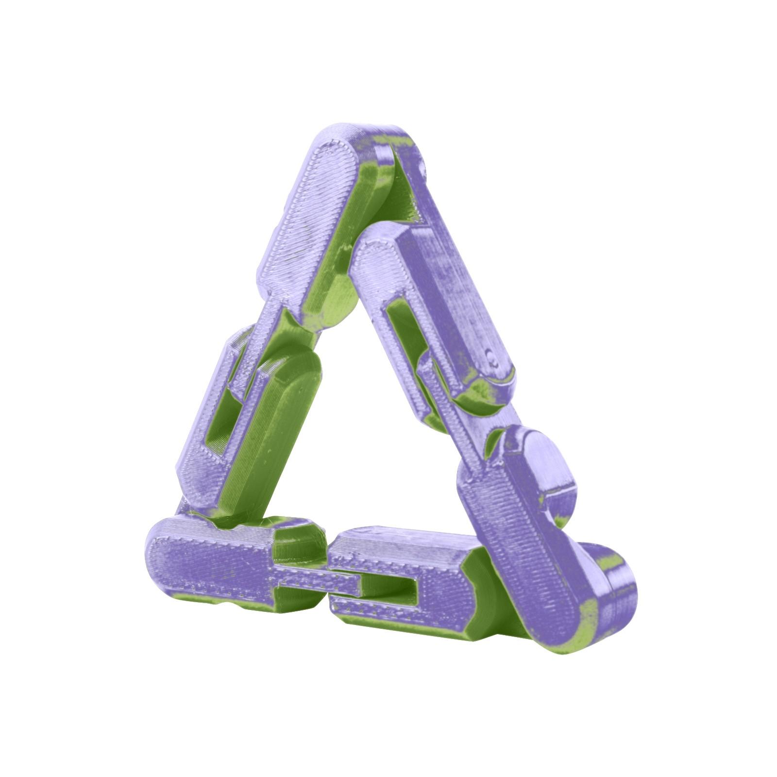 

3D-печатный Rainbow Infinity FlipFidget Relieving — новый взгляд на классический продукт Relieving One Size