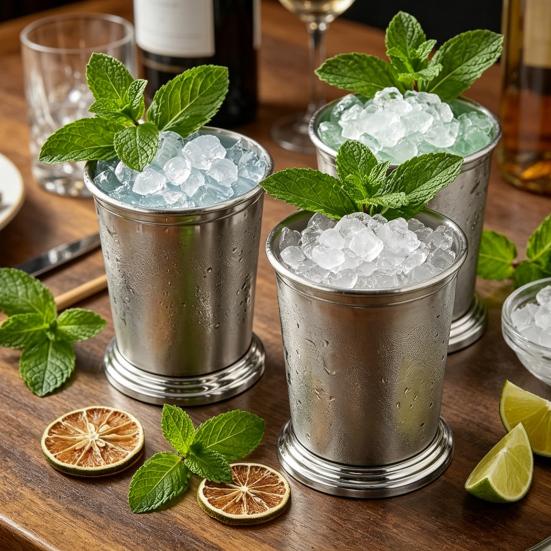 Whiskey Glass Julep Cups Copper Plated Wine Glasses 350ml Hammered Texture Metal Cocktail Glass Rust Resistant Barware for Party Bar Home Restaurant