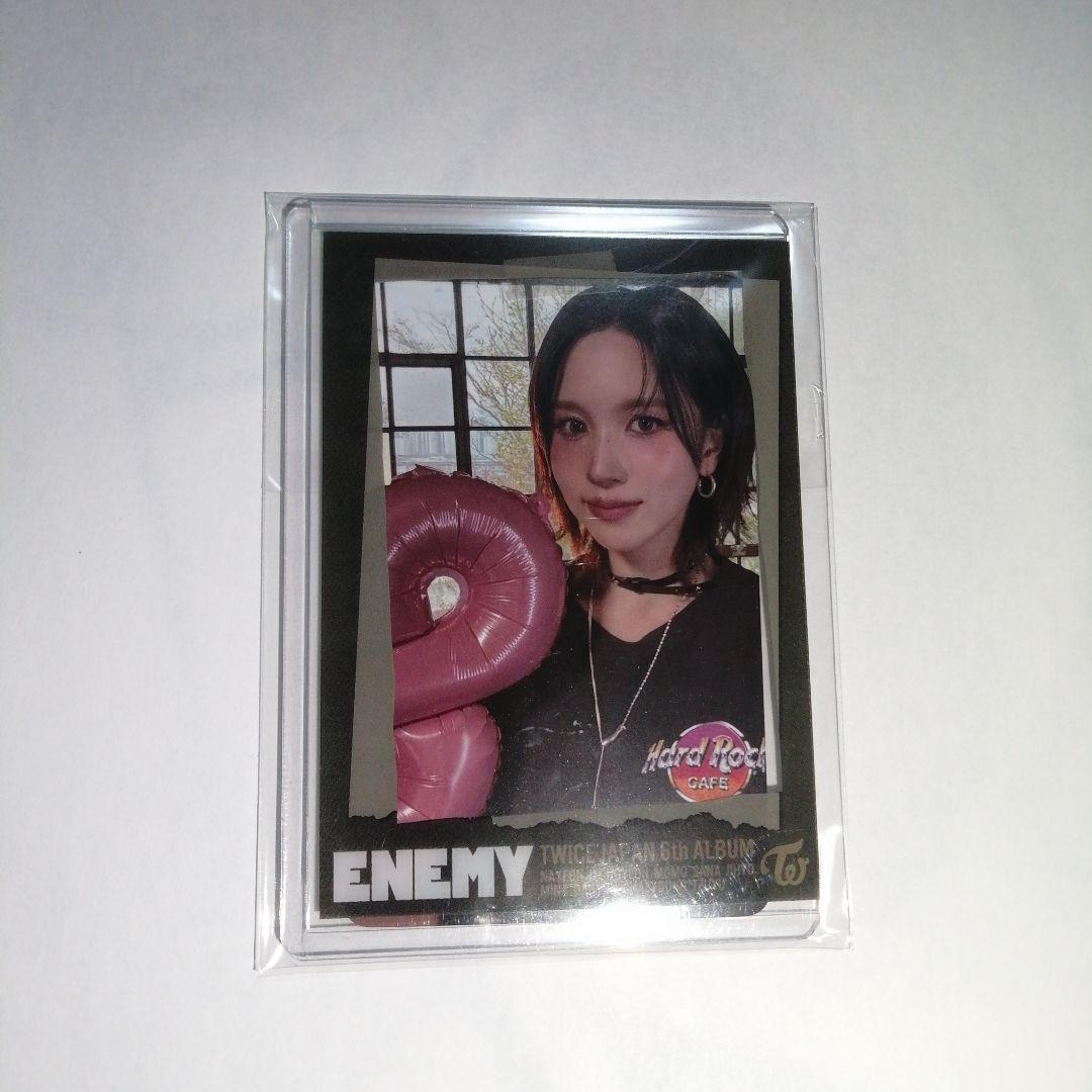 

[USED] TWICE ENEMY Hard Card Case with Photo Card Mina