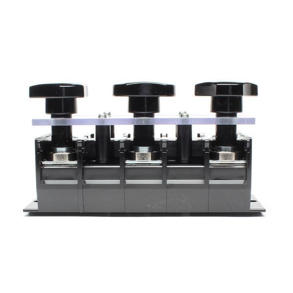 Toyo Giken NW Serie Drehknopf-Klemmenblock, 100A, 3-polig, NW-103AT