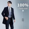 Unisex 100% Wool Mid-Length Business Coat