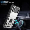For iPhone 17 Pro Case TPU + PC Slide Camshield Kickstand Phone Cover
