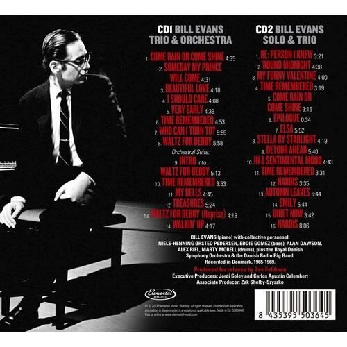 Bill Evans - Treasures: Solo, Trio & Orchestra In Denmark 1965-1969 [COMPACT DISCS]