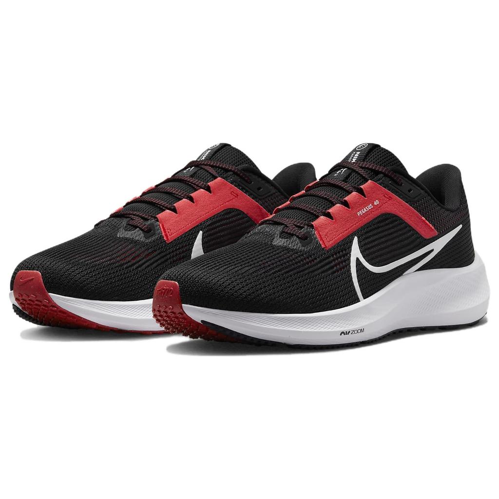 Jauni Nike Air Zoom Pegasus 40 Melni Gaiši karmīns DV3853-003