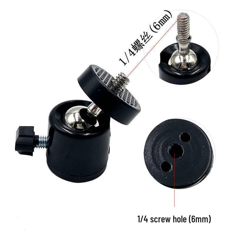 Universal Metal Claw Head Stand with Tablet and Phone Clip & Hose Adapter