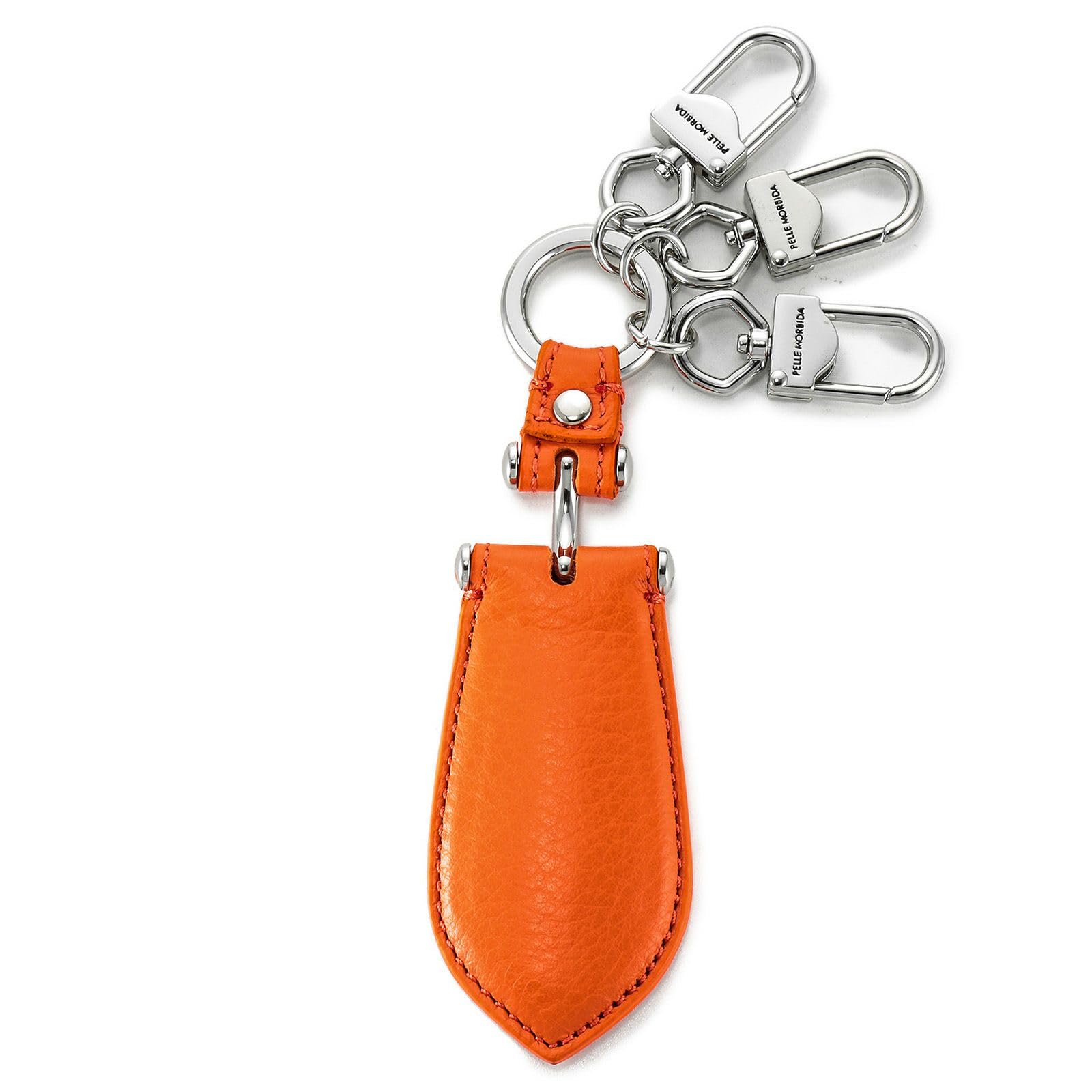

Цепочка для ключей Pelle Morbida, Кожа теленка, Оранжевый