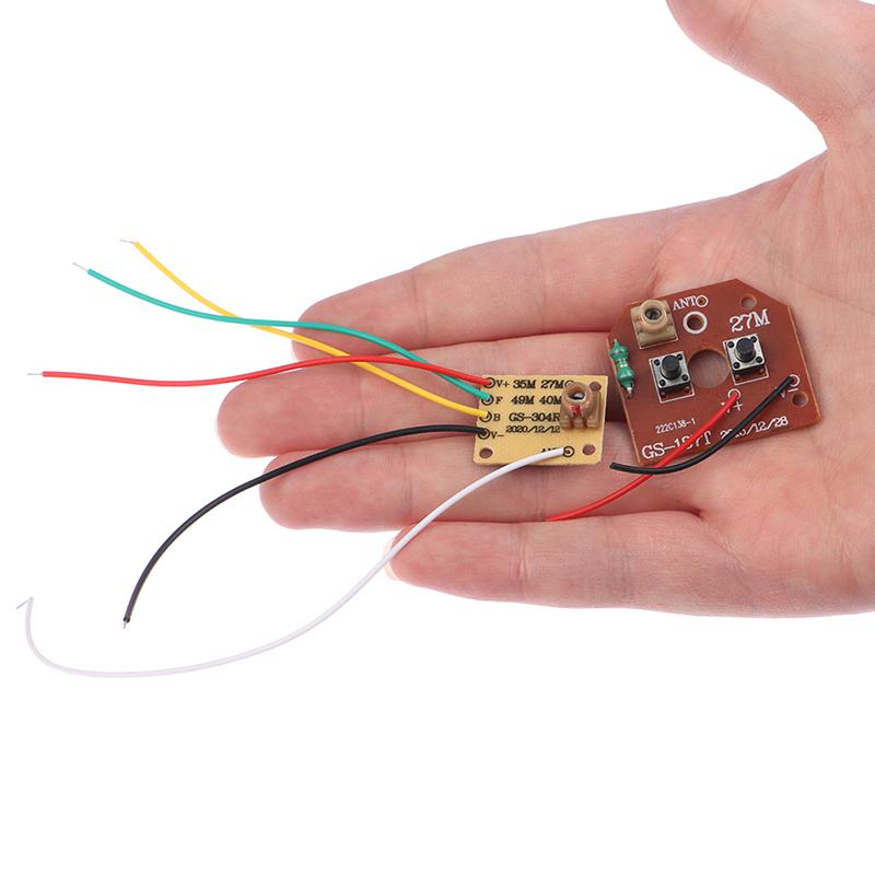 4kanálový RC obvod dálkového ovládání PCB vysílač Přijímací deska Rc autodíly