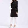 Womens Winter Lapel Double-Breasted SlimLong Trench Coat Overcoat