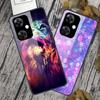 Personalisierte bunte Landschafts-Handyhülle mit gehärtetem Glas für OnePlus NORD CE 3 5G
