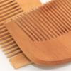 5/10pcs Engraved Natural Peach Wood Comb Portable Anti-Static Hair Comb Smooth Scalp Massage Comb Hair Care Styling Tool
