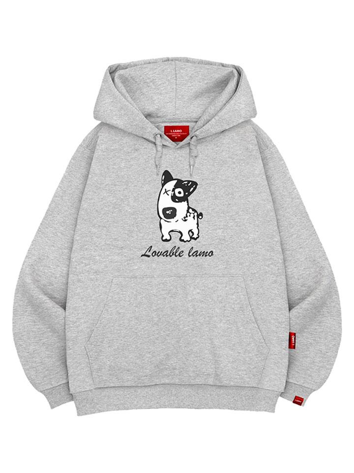 Lovable Dog Hoodie Unisex Big Size M~4Xl (B Type)
