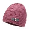 Thickened Knitted Middle-aged Elderly Hat Women's Winter Warm Mother Hat Grandma Winter Wool Hat Versatile Cotton Hat