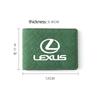 Car Driver License Wallet ID Credit Card Holder For Lexus RX300 IS200 IS250 ES350 Ct200h UX250h NX300h RX350 ES300h RX400h NX GS
