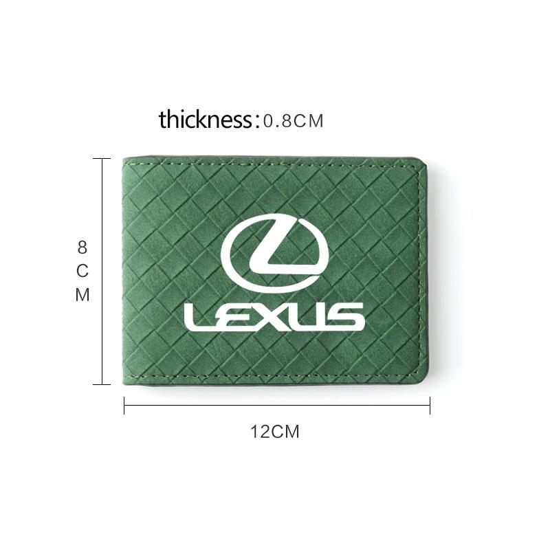 Car Driver License Wallet ID Credit Card Holder For Lexus RX300 IS200 IS250 ES350 Ct200h UX250h NX300h RX350 ES300h RX400h NX GS