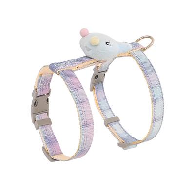 Cat Traction Rope Anti-break Free Go Out Special Walk Cat Rope Slip Cat Chain Dog Pet Chest Strap Adjustable