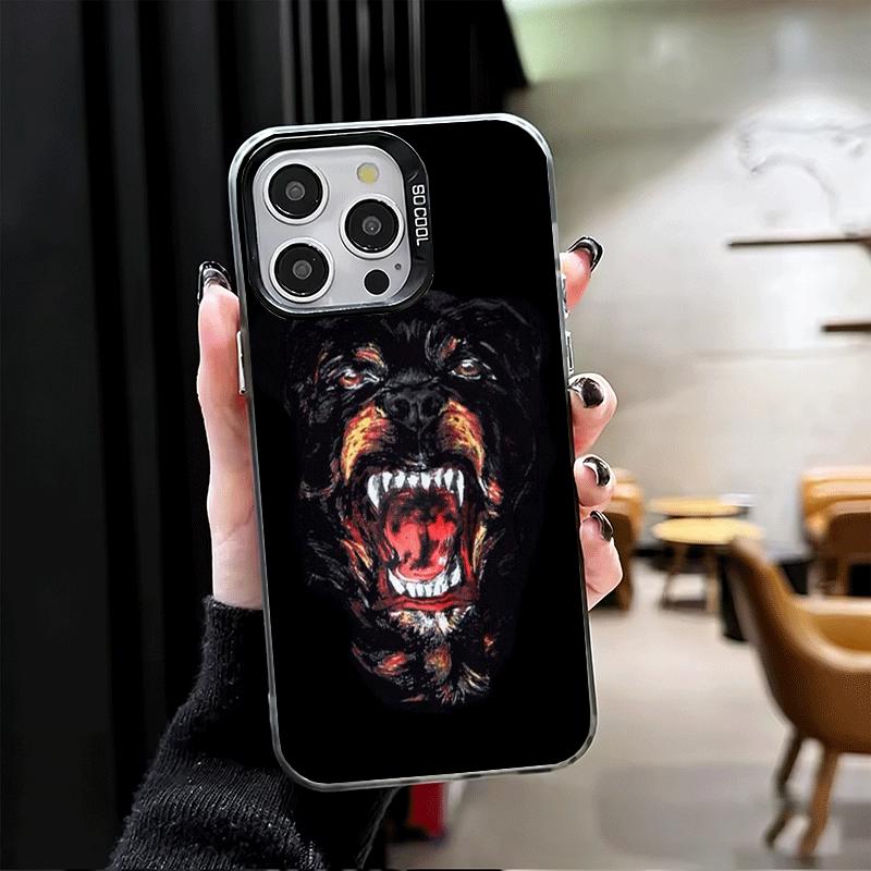 Rottweiler Dog Shockproof Phone Case for iPhone 17 Air 16 16E 15 Pro Max 14 Plus 13 Mini 12 Back Cover Anti Fall Fundas
