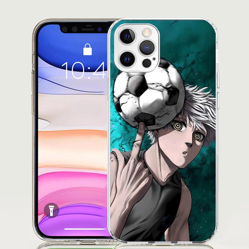 Blue Lock Nagi Seishiro Handyhülle für Apple iPhone 17 Air 16 15 Plus 14 + 13 Mini 12 11 Pro Max 7 8 SE 16Max Weiche Schale Cover C