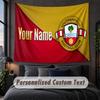 Custom Name Text Tapestry,Southampton FC Decorative Wall Hanging, Background Tapestry For Home Bedroom