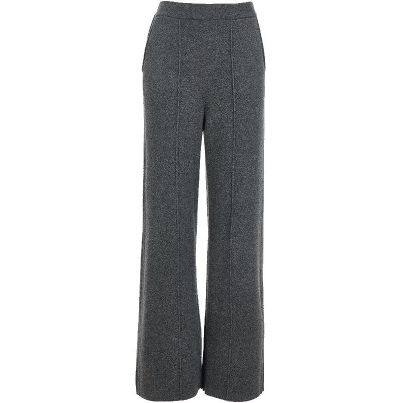 VEROMODA Women's Wool Blend Pleated Knit Pants