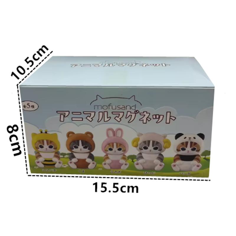 4cm Mofusand Action Figure Set, Animal Headband Doll Blind Box, Cute Anime Children's Toy Model Ornament Birthday Gift