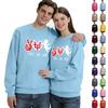 Men's Round Neck Long Sleeve Top, Unisex, Couple Casual Sports Top