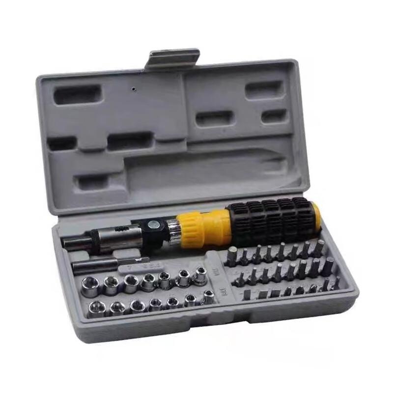 SMVP Набор многофункциональных отверток с трещоткой, 41 предмет, вилка CN (адаптер в комплекте)