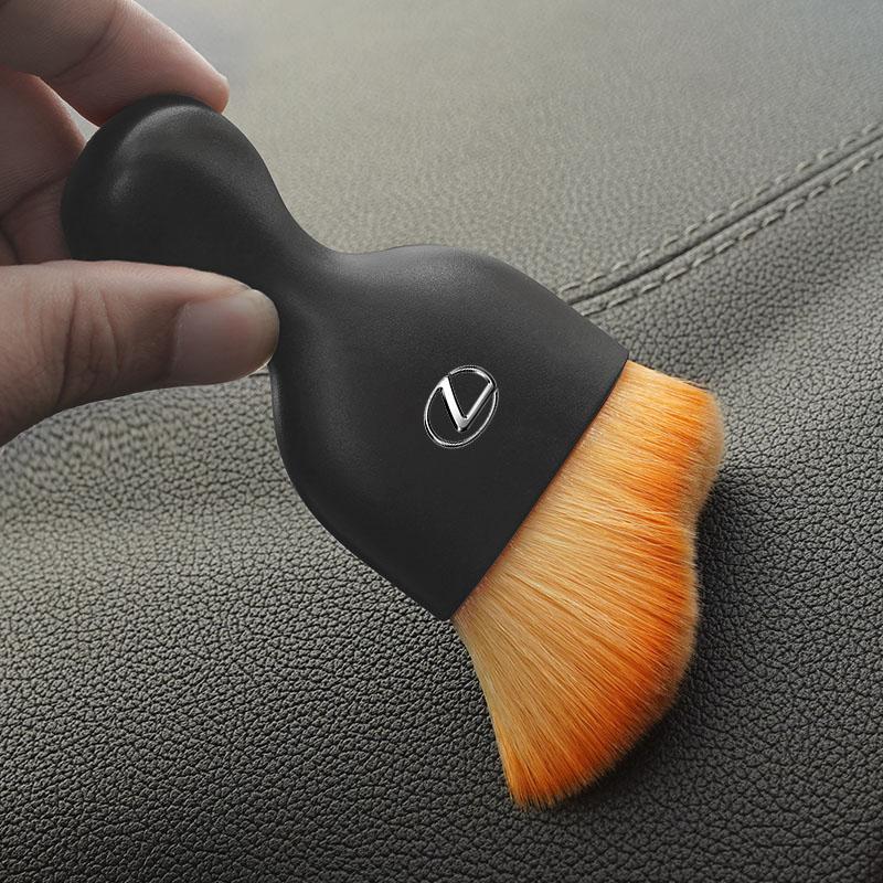 SKUYN1 Car Interior Cleaning Soft Brush Tool Dust Remover For Lexus GS IS LS500h ES260 ES300h RX350h NX260 UX260 LM LC RZ450e TX CT200h