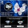 ORSA JEWELS Exquisite 925 Silber Zirkon Ohrringe für Damen Glänzende 8A Premium Cubic Zirkonia Ohrringe Party Schmuck LZE03