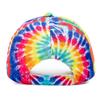 New Outdoor Casual Tie Dye Cap For Women Rainbow Colorful Baseball Cap Female Casual Streetwear Summer Hat