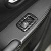 For Jeep Cherokee 2014- Carbon Fiber Interior Window Switch Panel Cover Trim
