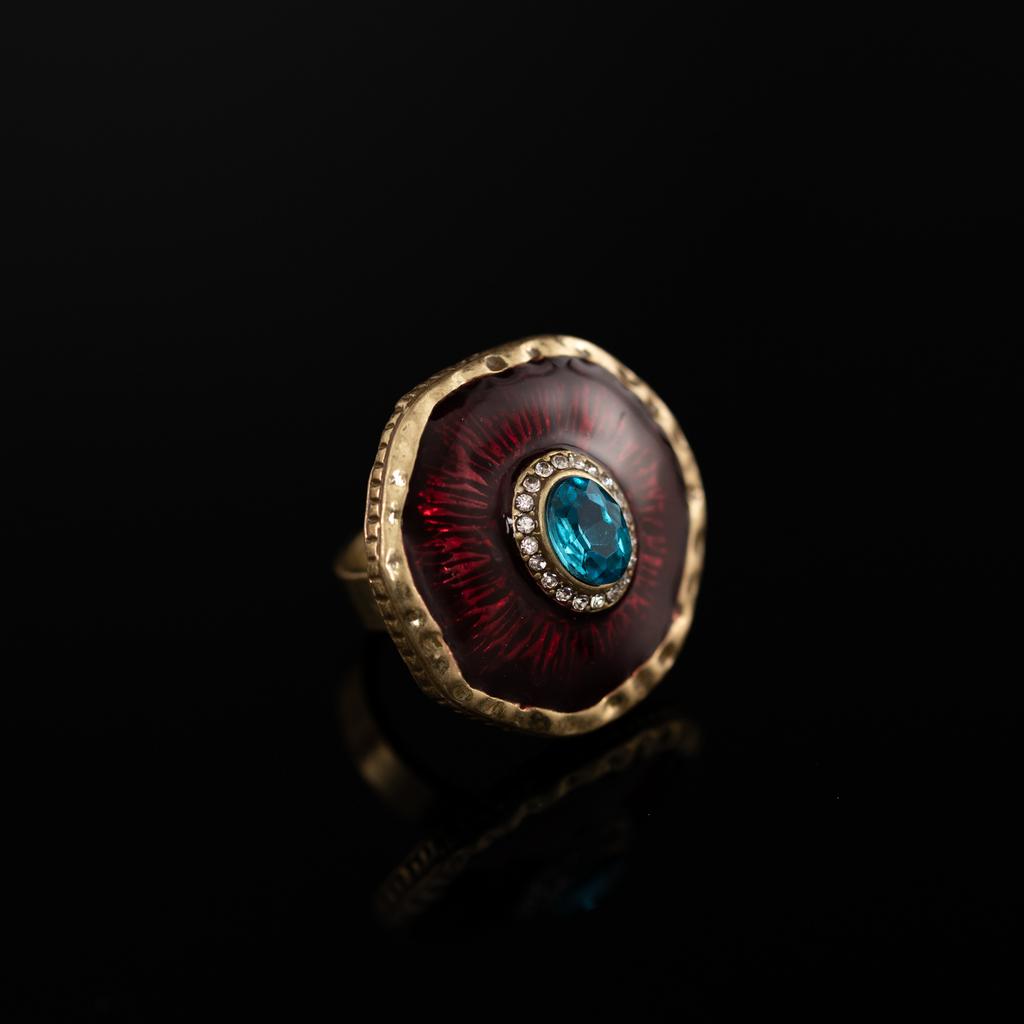 Medieval Copper Alloy Ring, Retro Court Style, High Sense Female Designer Temperament, New Ring