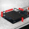 With Handle Induction Cooker Stand Waterproof Kitchen Counter Rack  Indoor Use