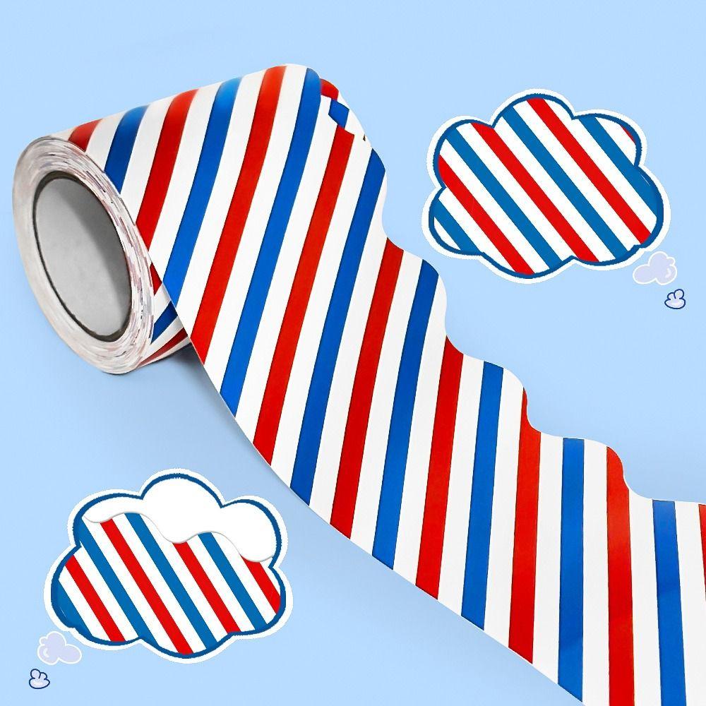 No Adhesive Border Paper Paper Stickers Creative Decorative Stickers
