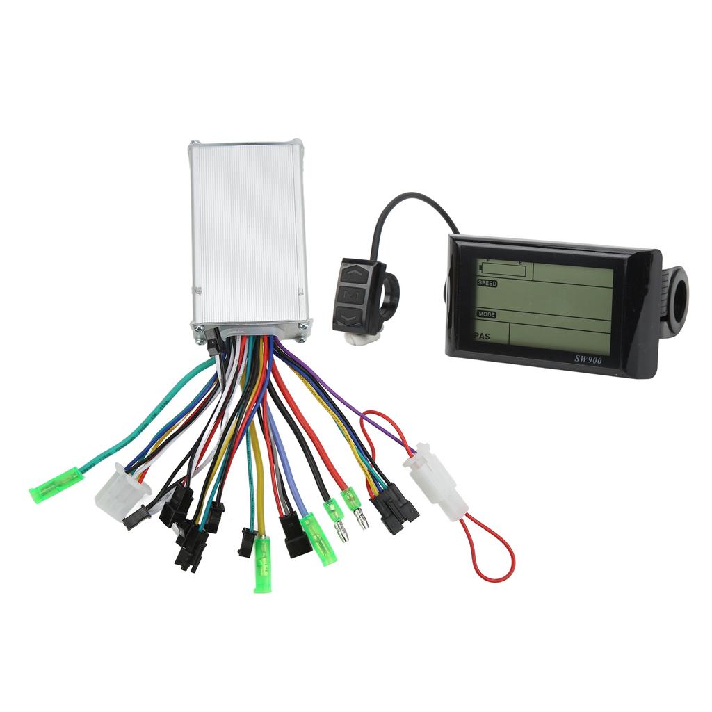 24 V?48V 250W350W Elektrofahrrad Bürstenloser Controller SW900 LCD-Anzeigepanel Kit für 22,2mm