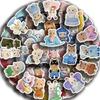55PCS Calico Critters Stickers Cute Cartoon Mug Laptop Computer Luggage Decoration Waterproof Stickers