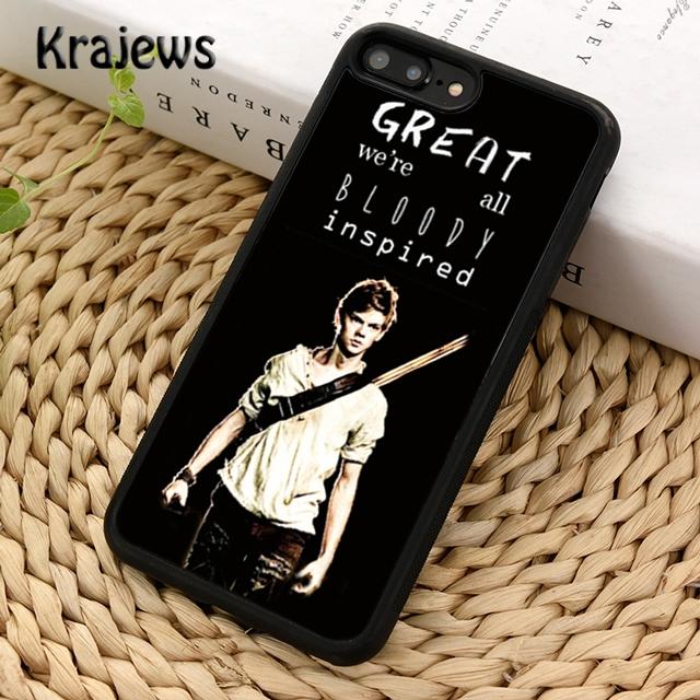 Krajews The Maze Runner Poster Newt Handyhülle Cover Für iPhone 17 Air 16 15 14 plus 11 12 13 pro max Hülle Fundas
