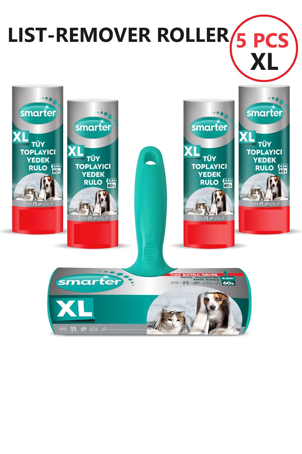 

Рулон для сбора перьев EPeddler Pet Xl + 4 запасных рулона 16x3,8 cm бирюзовый
