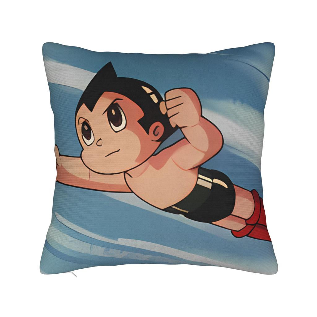 Astro Boy Anime Pillow Cover Morden Pillow Case For Sofa Bedroom Home Decor Soft Pillowcases Birthday Gift