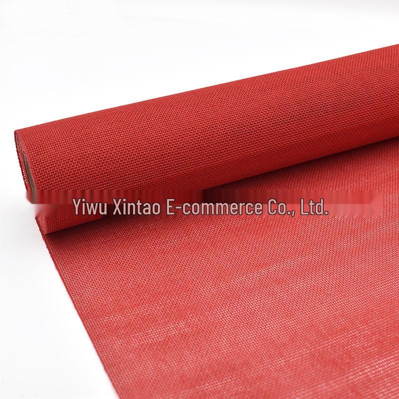 Colored Linen Burlap Roll for Bouquet Flower Packaging DIY Decoration