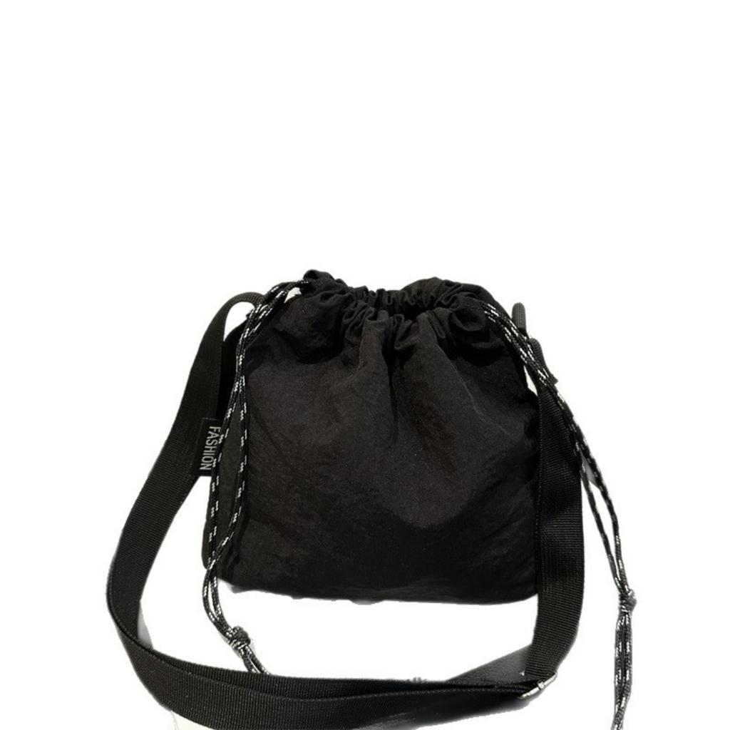 Ladies' Shoulder Bag - Urban Style Minimalist Small Handbag with Pleated Design and Adjustable Shoulder Straps, Suitable for Commuting