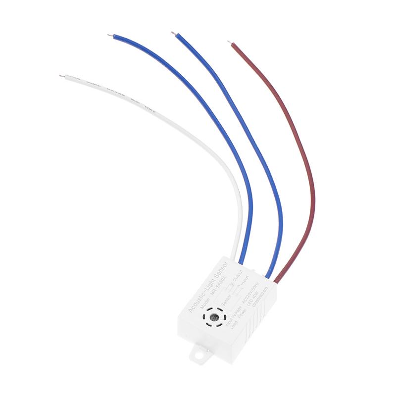 Zvukový spínač s hlasovým senzorem Modul LED Akustooptické ovládání Indukční spínač Automatický senzor detekce hlasového ovládání