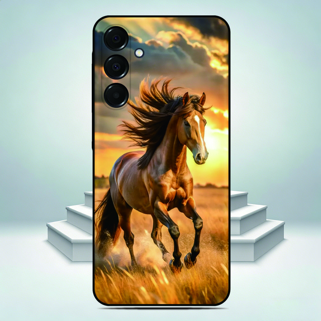 Wild Horse Phone Case For Samsung Galaxy A57 A37 A27 5G A07 A16 A17 A36 A56 A53 A54 A35 A26 Custom Photo Image Back Cover