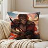 Epic Mythical Chinese Movie BBlack Myth Wukong Cushion Cover Pillowcase Antidustmite living Room Sofa Decor Cushion Room