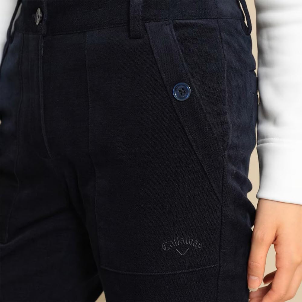 Callaway Stretch Lange Hose mit und Eigenschaften für Größe Größe M Damen 8-Wege Feuchtigkeitstransport Wärmeerzeugend Golf, C23226204, Marineblau, (1120)