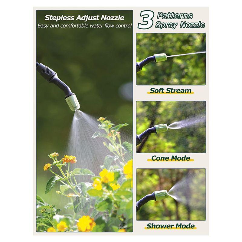 Good-1.35 Gallon/5L Battery Powered Sprayer Electric Sprayers With Adjustable Nozzle In Lawn And Garden Sprayer