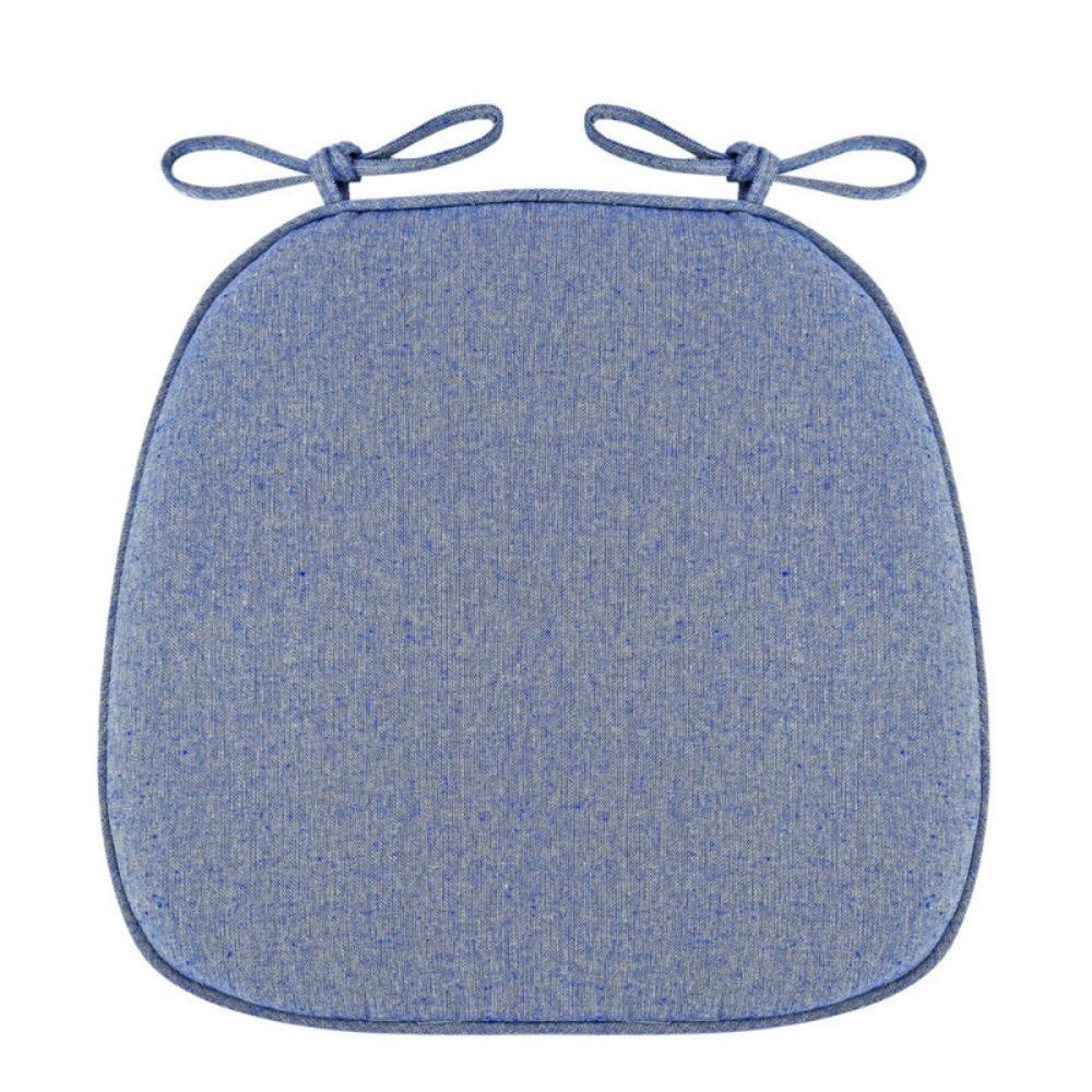 Soft Dining Chair Cushion Comfortable Chair Pad Simple Sanding Seat Pad Seat Cushion