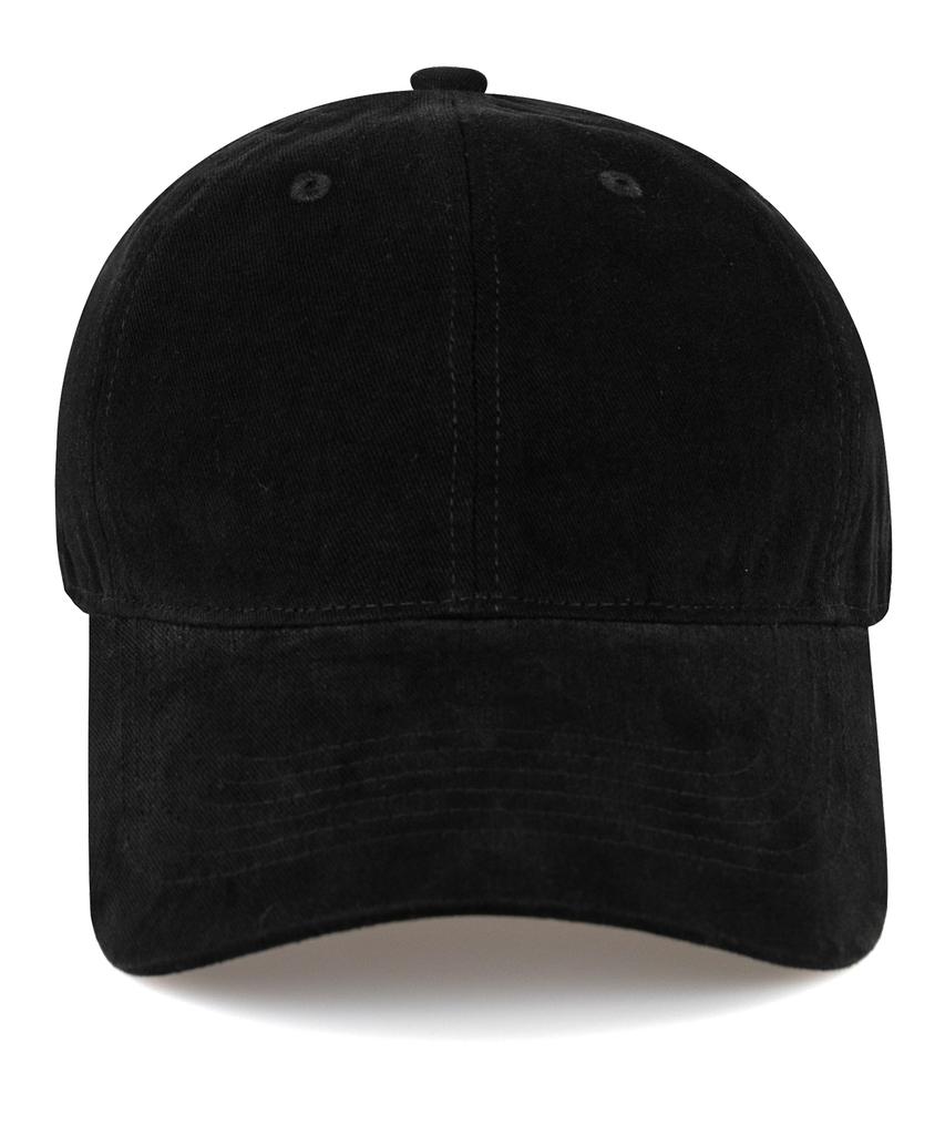 Chaebteo Signature Peach Ball Cap-Black