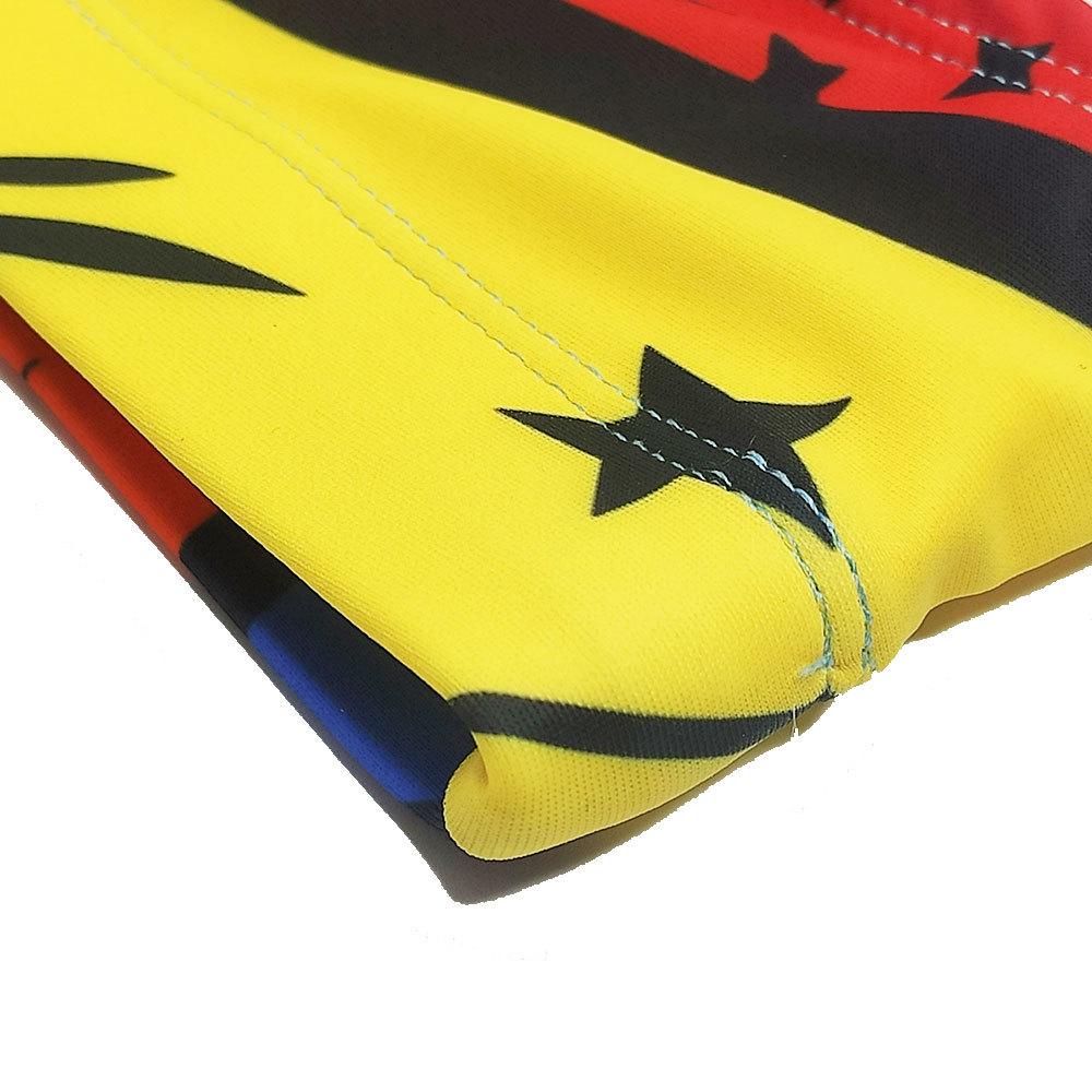 UXH Men's Cartoon Print Triangle Swim Trunks - Trendy and Fun Beachwear